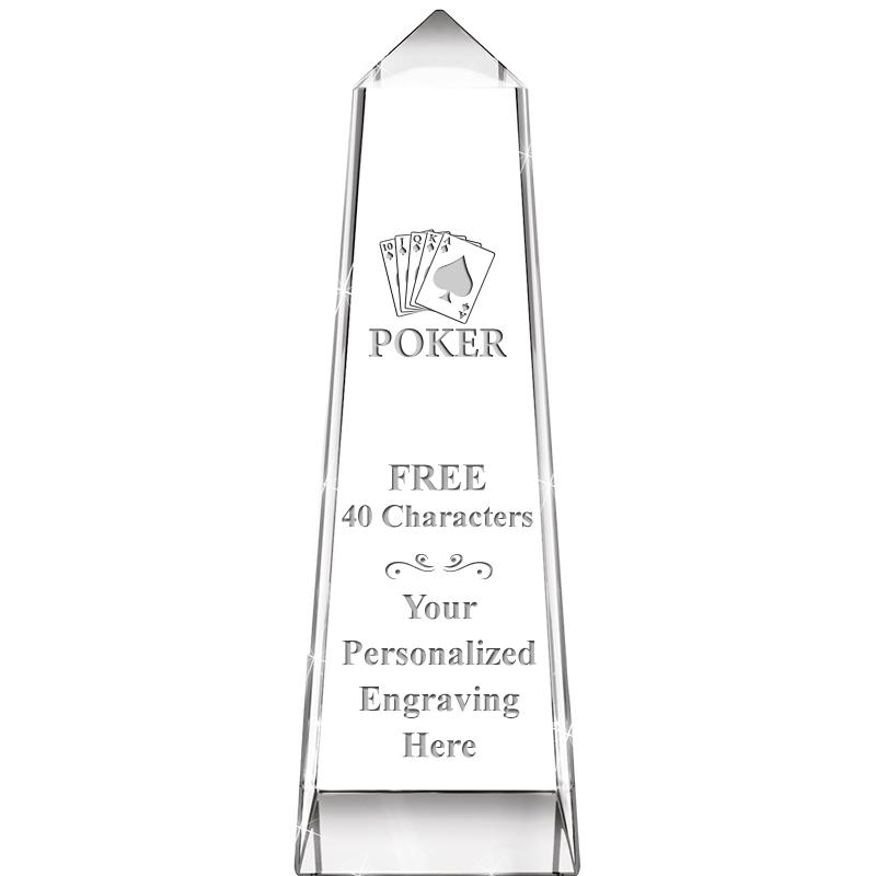 7" CRYSTAL SUMMIT MONUMENT