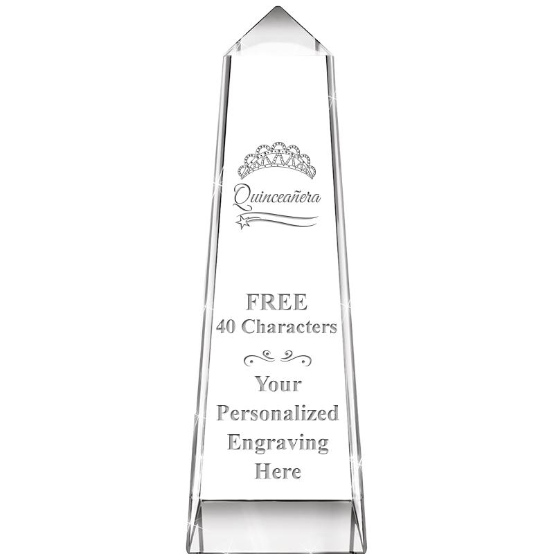 7" CRYSTAL SUMMIT MONUMENT