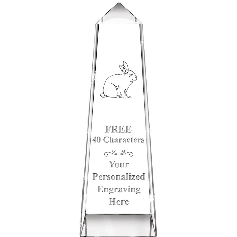 7" CRYSTAL SUMMIT MONUMENT