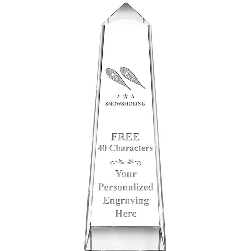 7" CRYSTAL SUMMIT MONUMENT