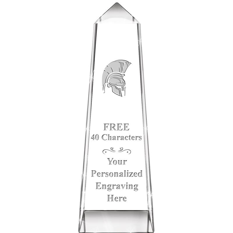 7" CRYSTAL SUMMIT MONUMENT