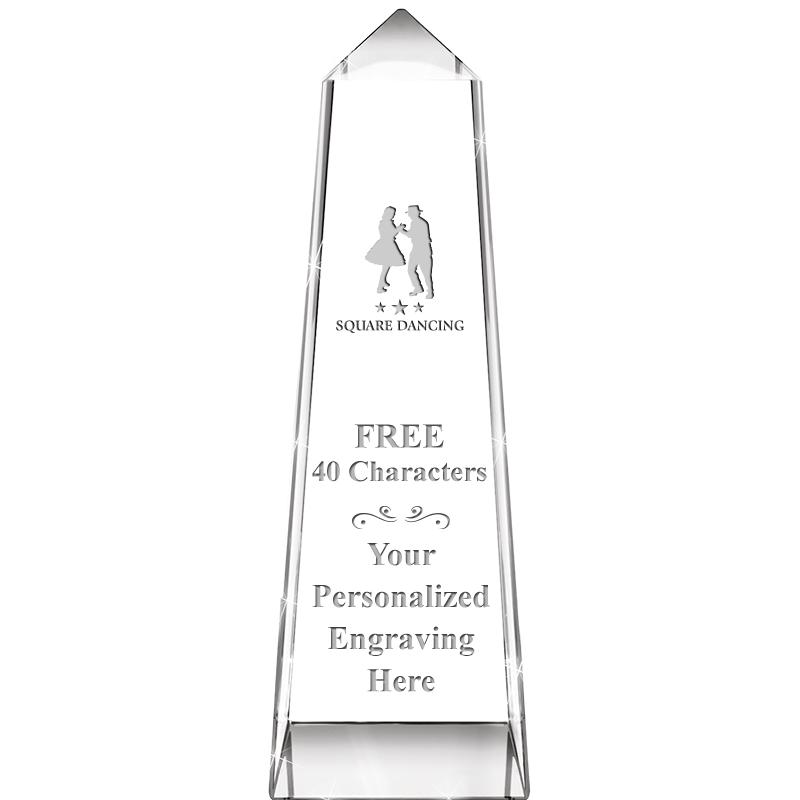 7" CRYSTAL SUMMIT MONUMENT