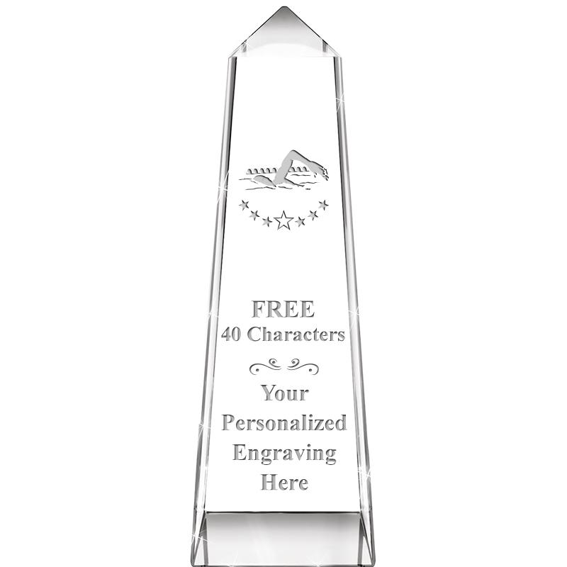 7" CRYSTAL SUMMIT MONUMENT