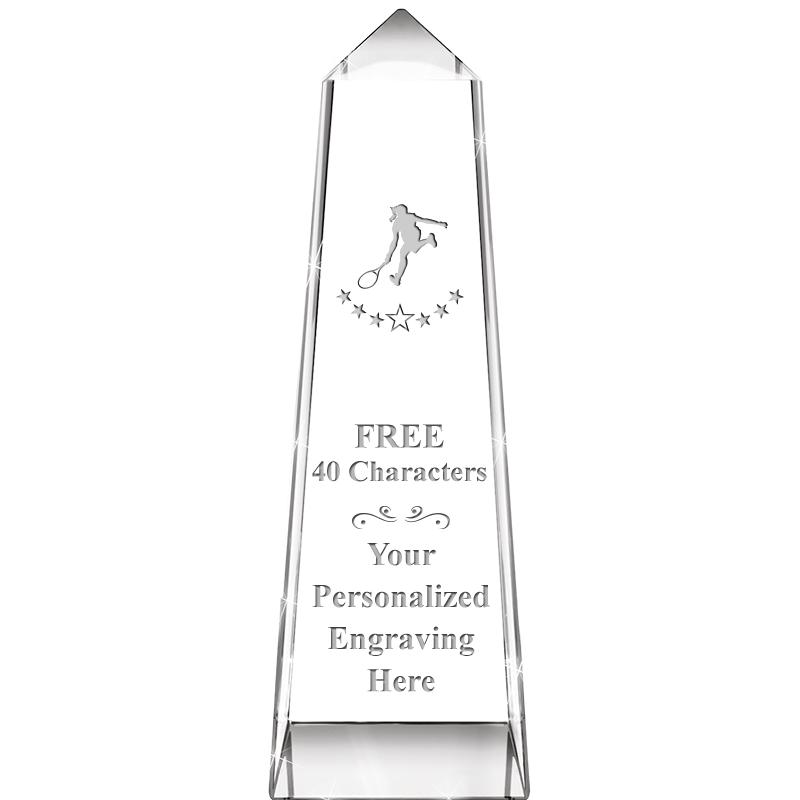 7" CRYSTAL SUMMIT MONUMENT