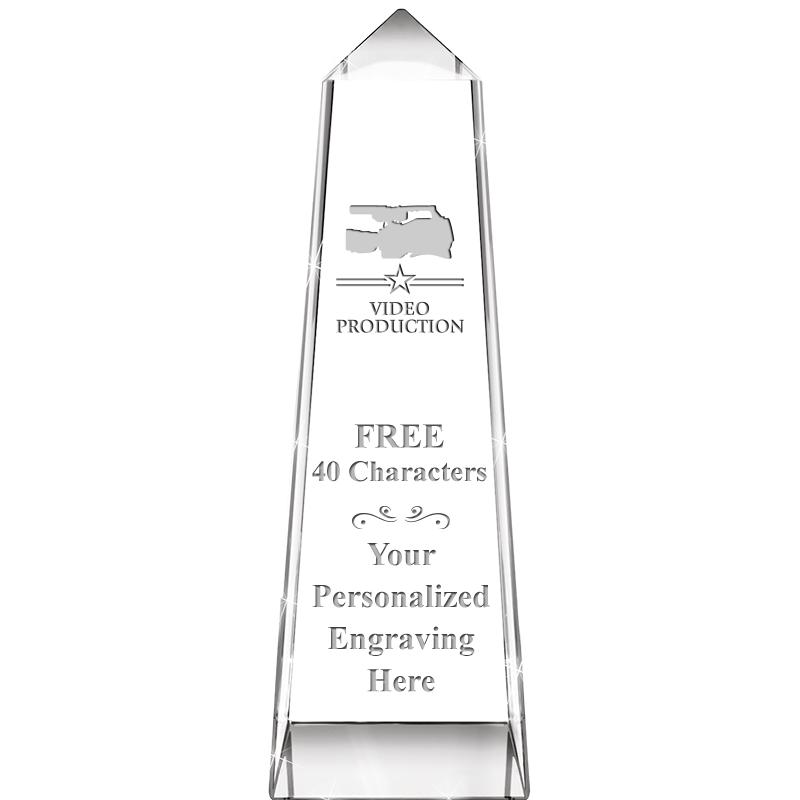 7" CRYSTAL SUMMIT MONUMENT