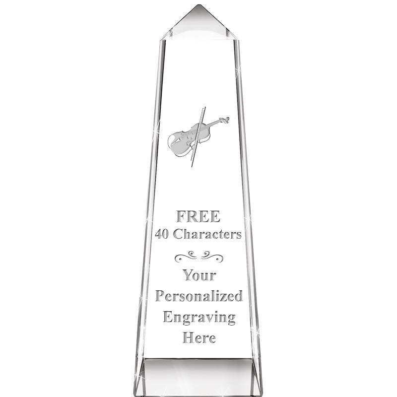 7" CRYSTAL SUMMIT MONUMENT