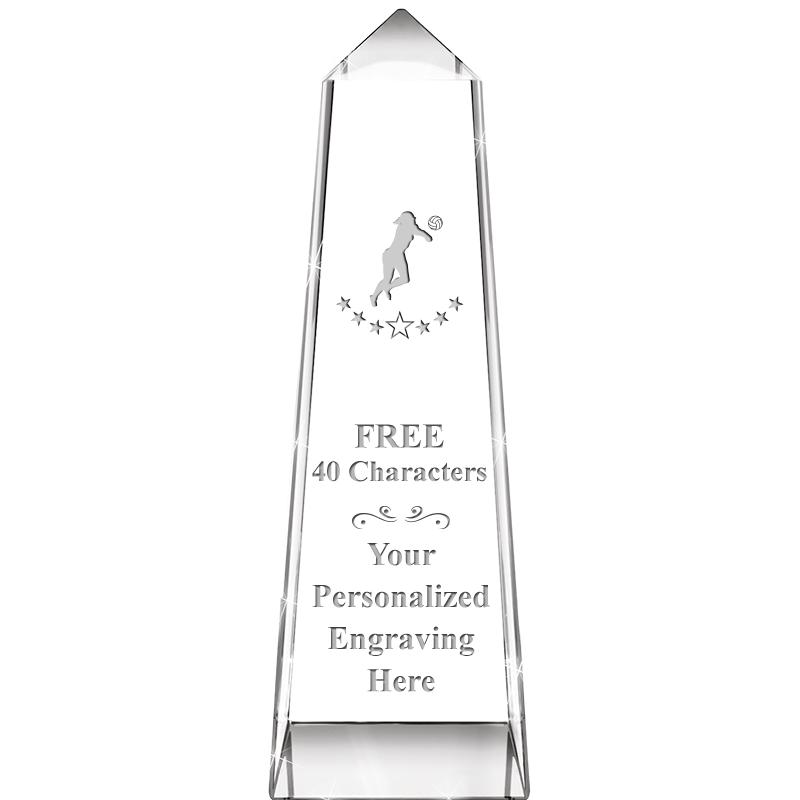 7" CRYSTAL SUMMIT MONUMENT