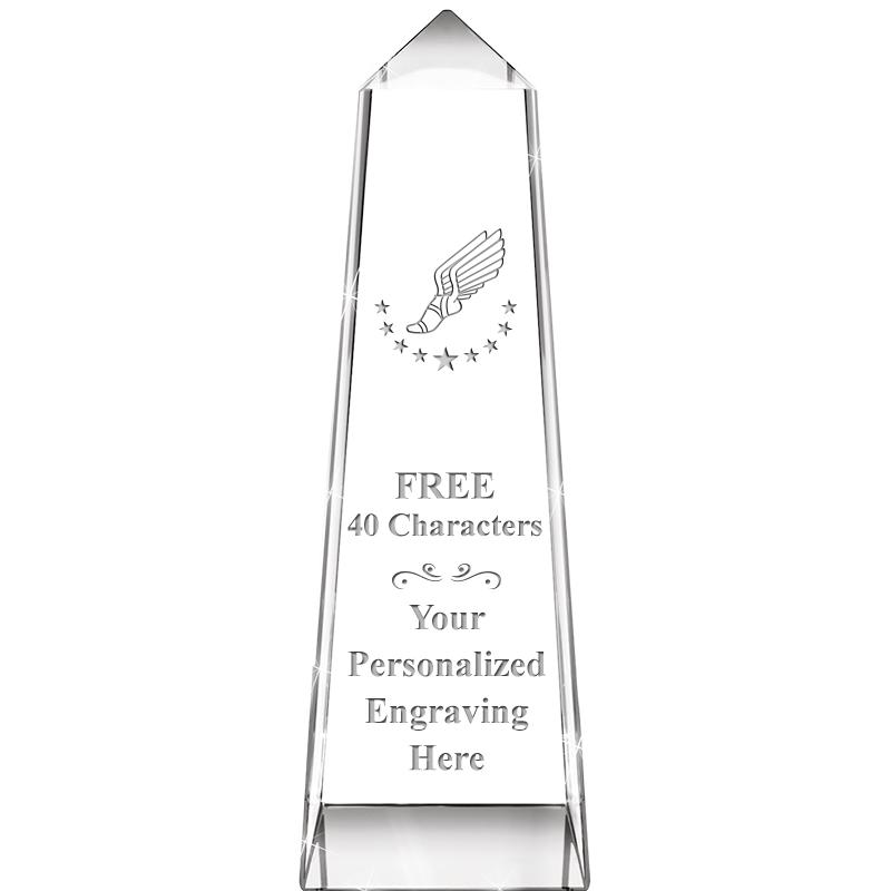 7" CRYSTAL SUMMIT MONUMENT