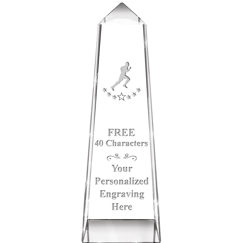 7" CRYSTAL SUMMIT MONUMENT