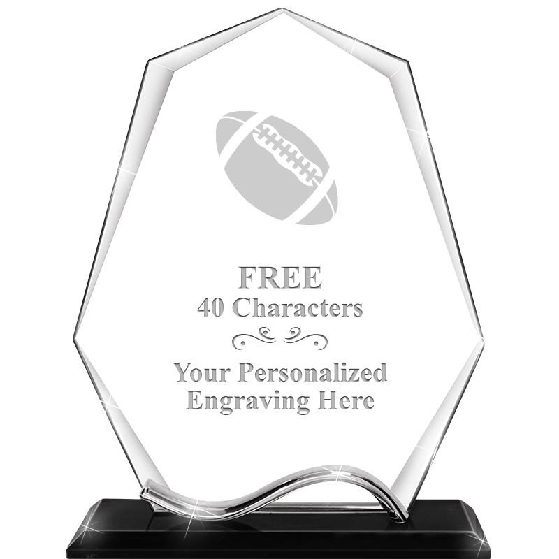 6.5"METAL WAVE PYRAMID CRYSTAL