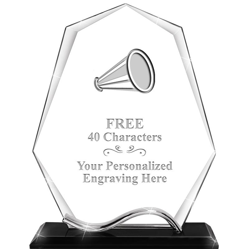 6.5"METAL WAVE PYRAMID CRYSTAL