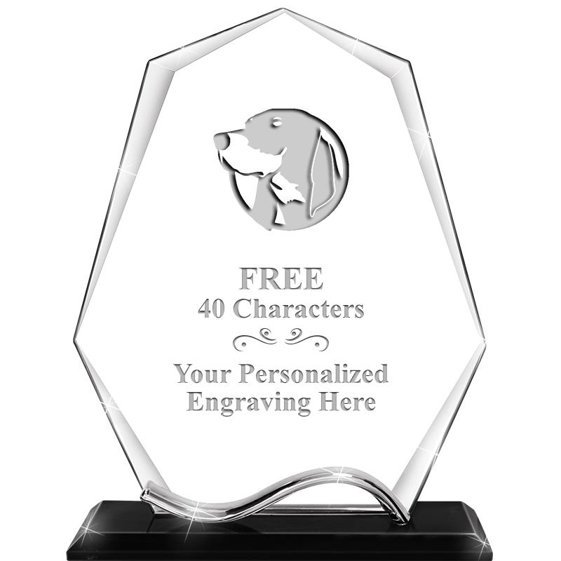 6.5"METAL WAVE PYRAMID CRYSTAL