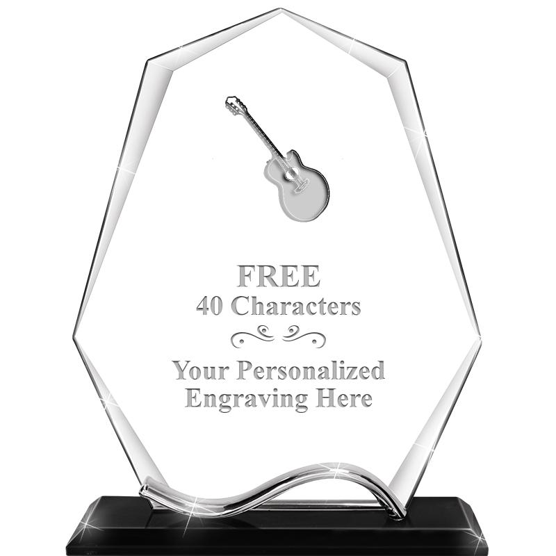 6.5"METAL WAVE PYRAMID CRYSTAL