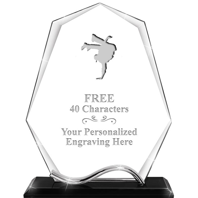 6.5"METAL WAVE PYRAMID CRYSTAL