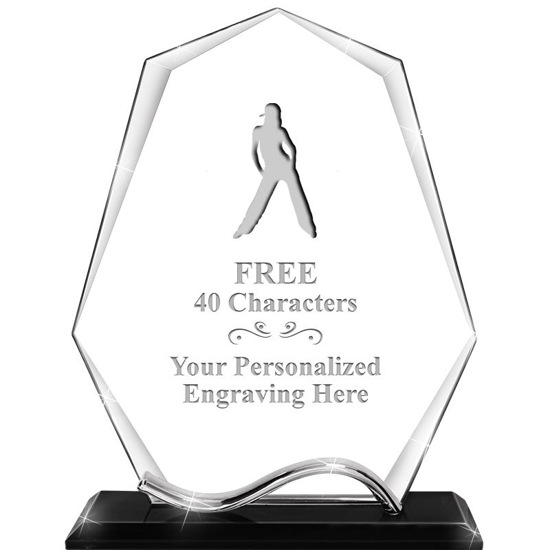 6.5"METAL WAVE PYRAMID CRYSTAL