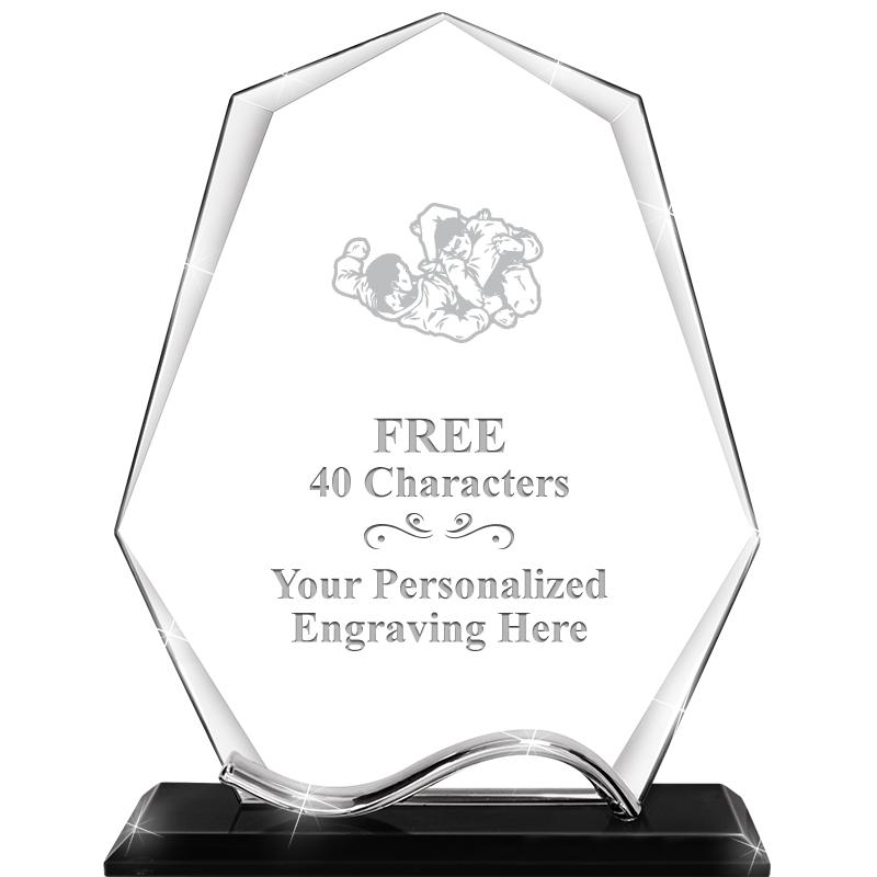 6.5"METAL WAVE PYRAMID CRYSTAL