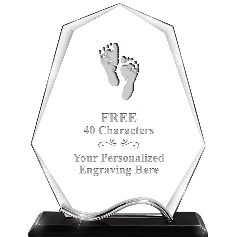 6.5"METAL WAVE PYRAMID CRYSTAL