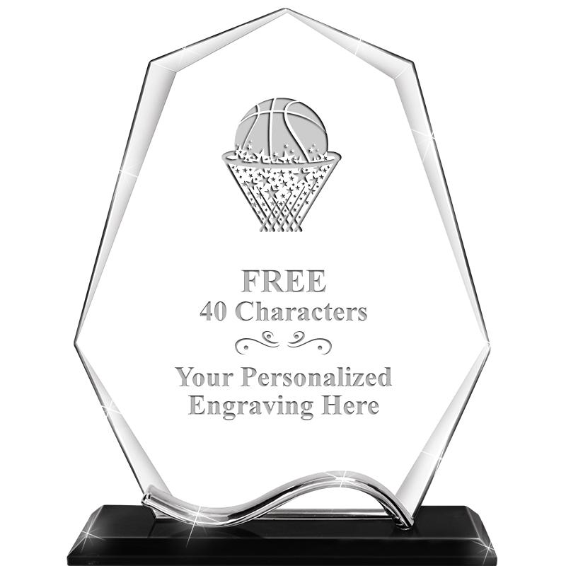 6.5"METAL WAVE PYRAMID CRYSTAL