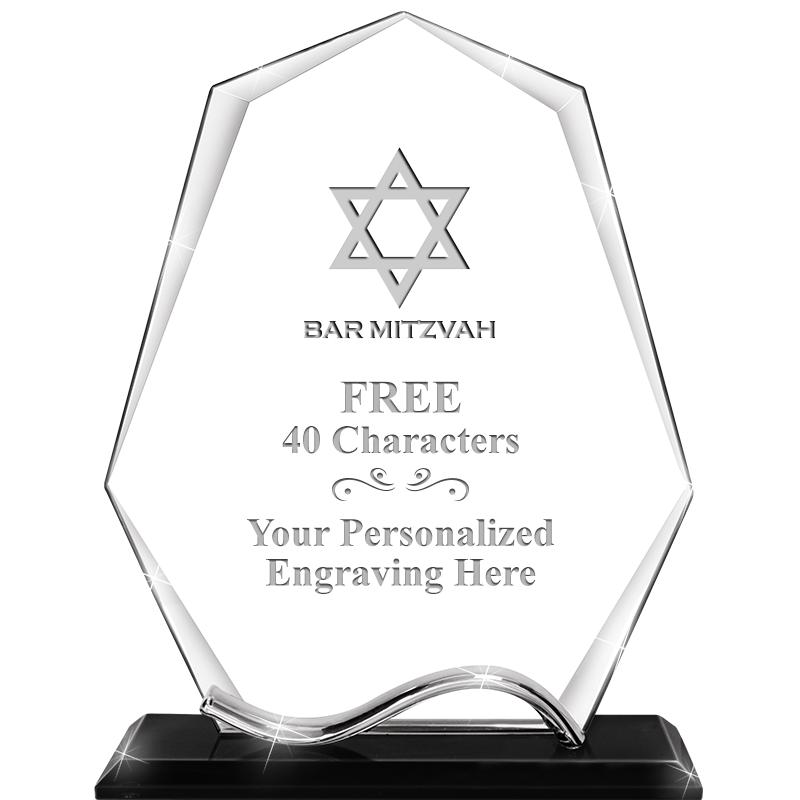 6.5"METAL WAVE PYRAMID CRYSTAL