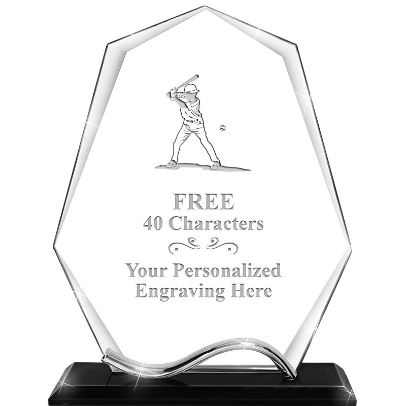 6.5"METAL WAVE PYRAMID CRYSTAL