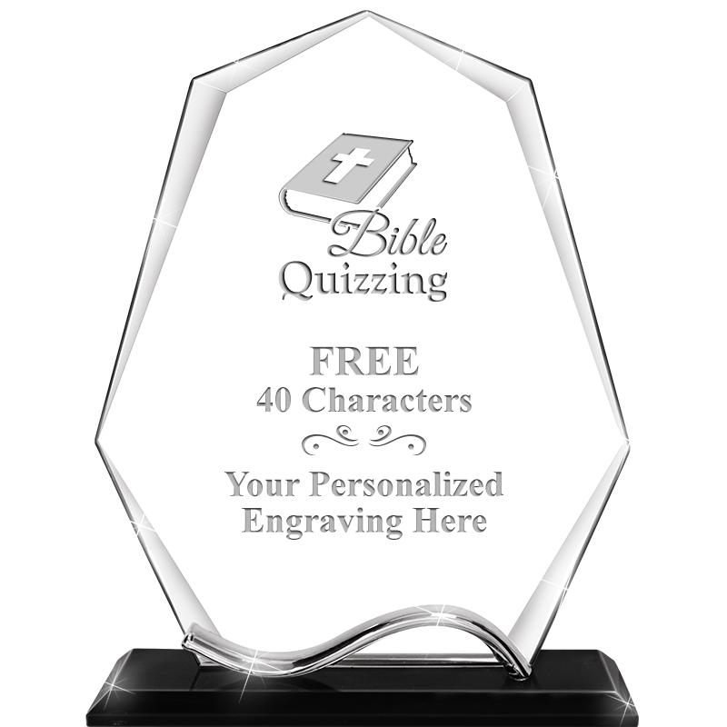 6.5"METAL WAVE PYRAMID CRYSTAL