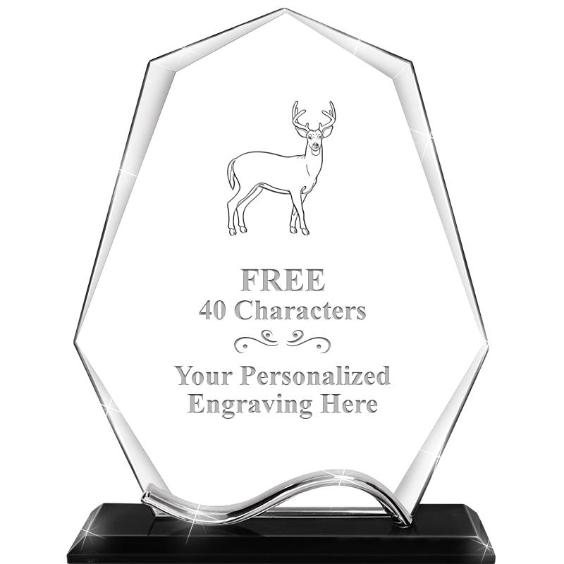 6.5"METAL WAVE PYRAMID CRYSTAL