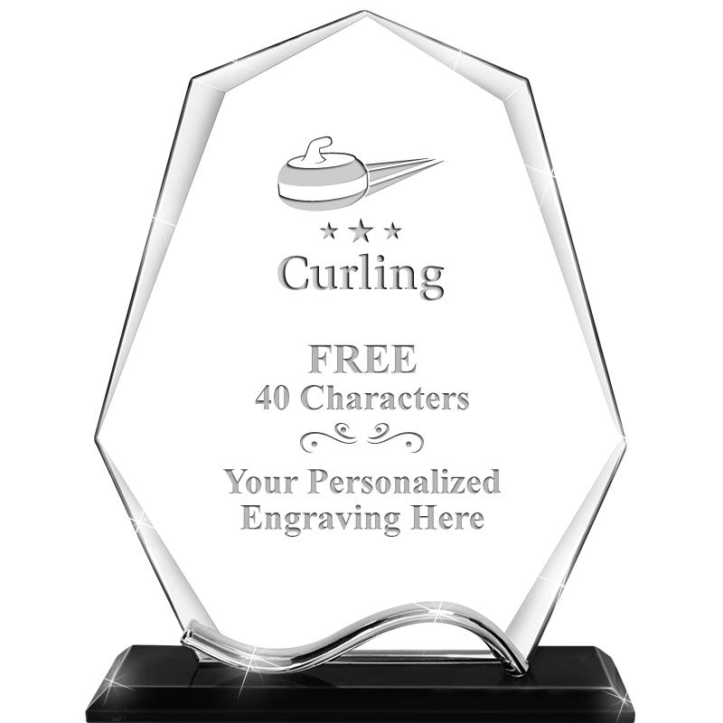 6.5"METAL WAVE PYRAMID CRYSTAL