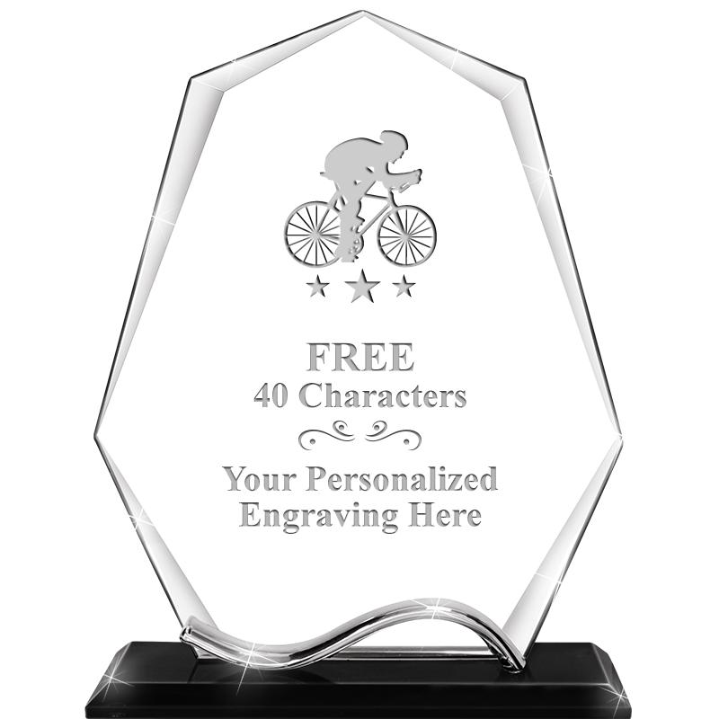 6.5"METAL WAVE PYRAMID CRYSTAL