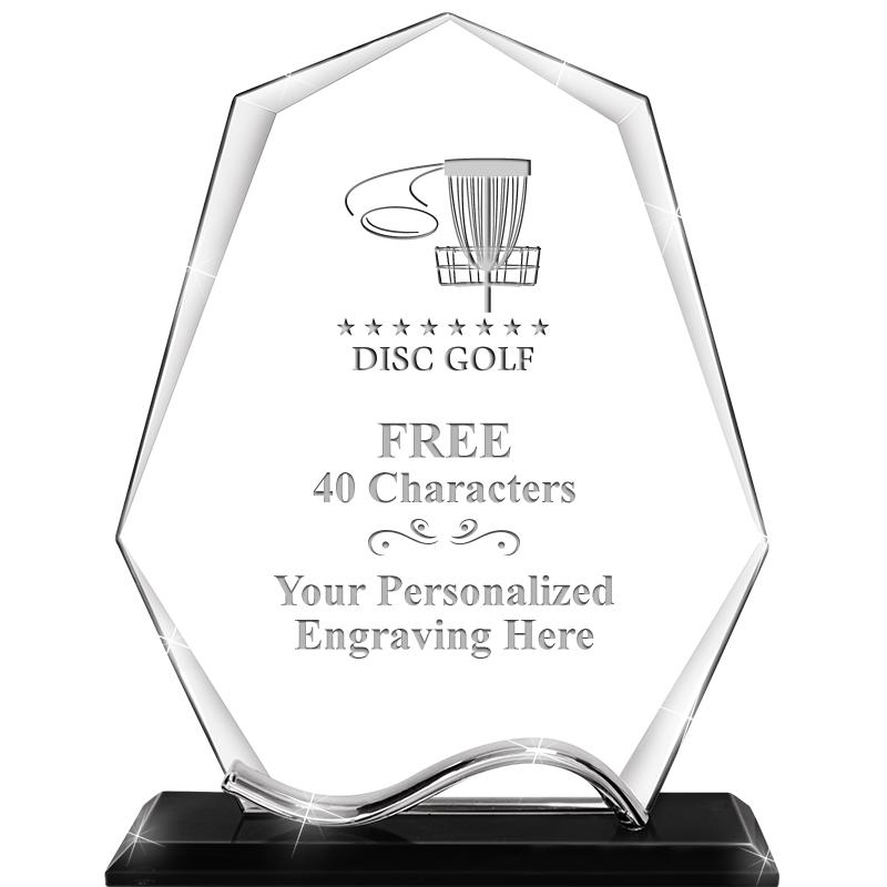 6.5"METAL WAVE PYRAMID CRYSTAL