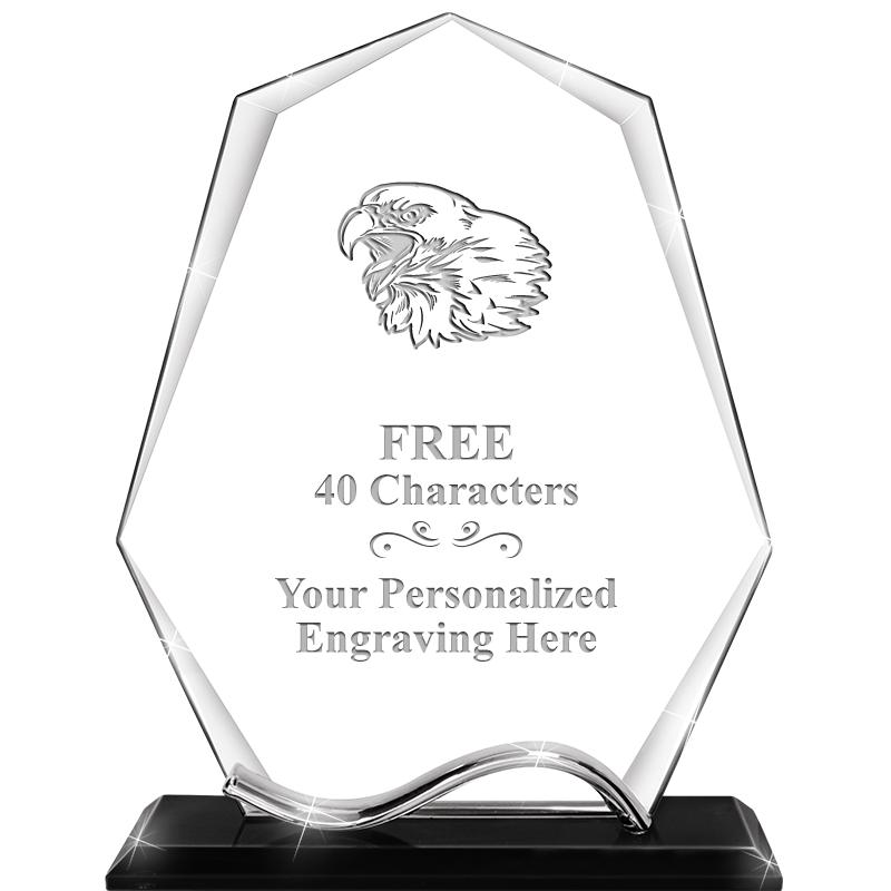 6.5"METAL WAVE PYRAMID CRYSTAL