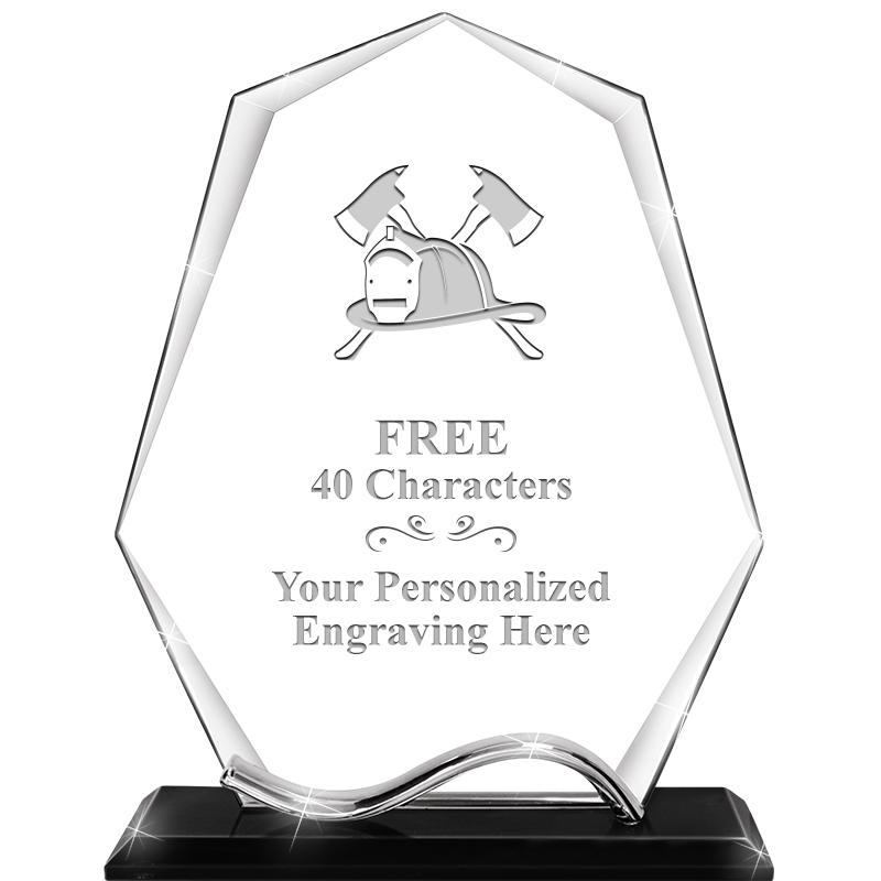 6.5"METAL WAVE PYRAMID CRYSTAL