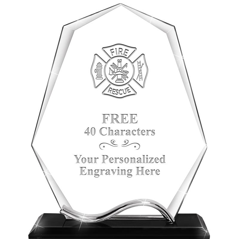 6.5"METAL WAVE PYRAMID CRYSTAL