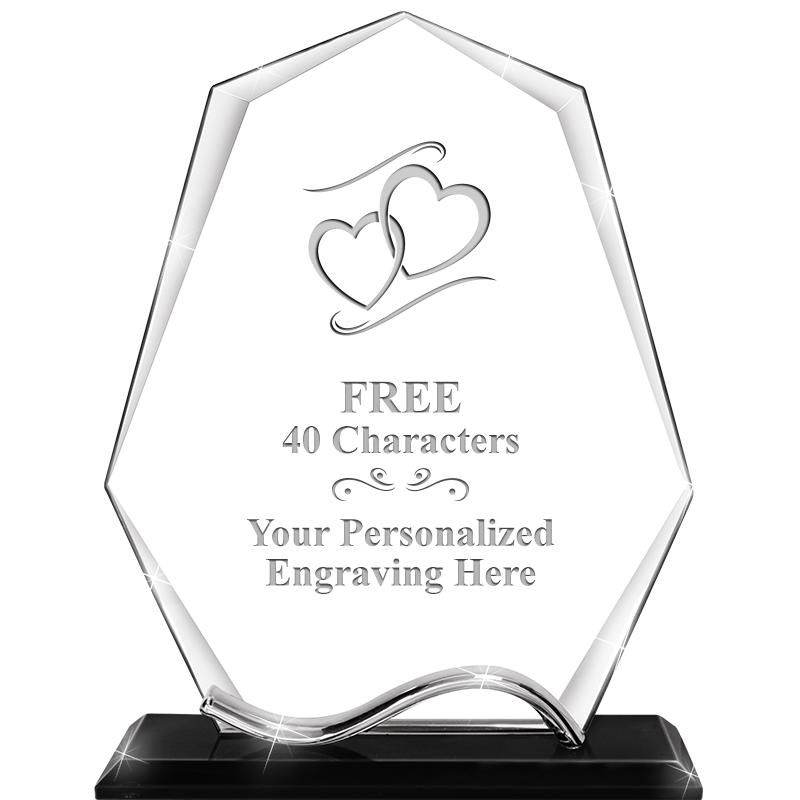 6.5"METAL WAVE PYRAMID CRYSTAL