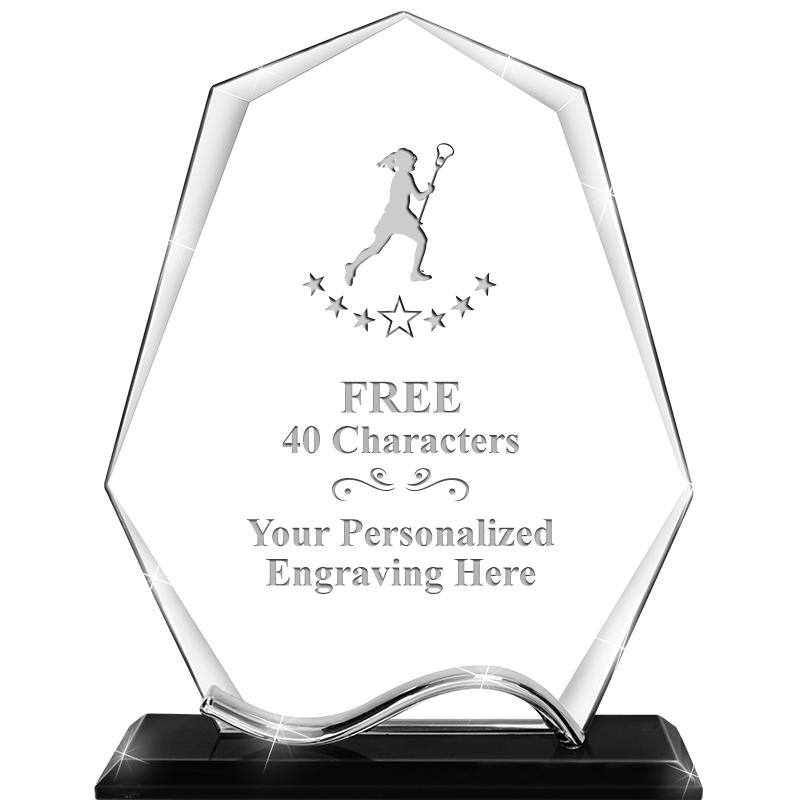 6.5"METAL WAVE PYRAMID CRYSTAL