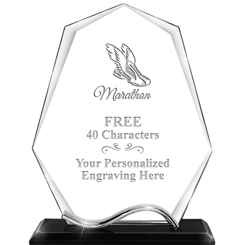 6.5"METAL WAVE PYRAMID CRYSTAL