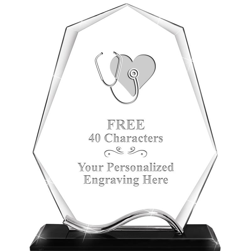 6.5"METAL WAVE PYRAMID CRYSTAL