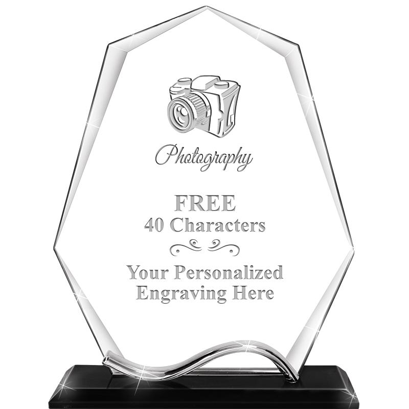 6.5"METAL WAVE PYRAMID CRYSTAL