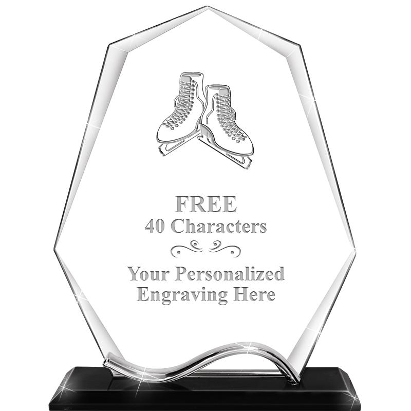 6.5"METAL WAVE PYRAMID CRYSTAL