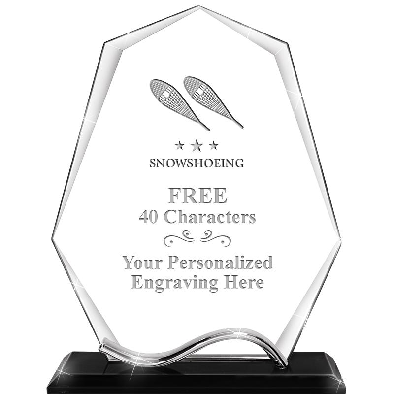 6.5"METAL WAVE PYRAMID CRYSTAL