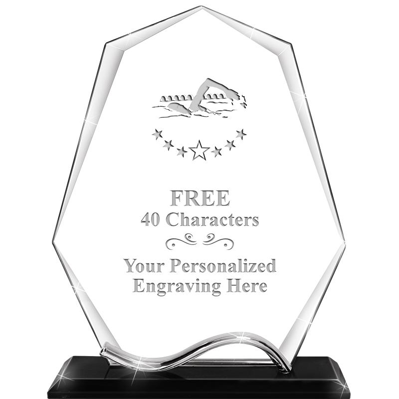 6.5"METAL WAVE PYRAMID CRYSTAL