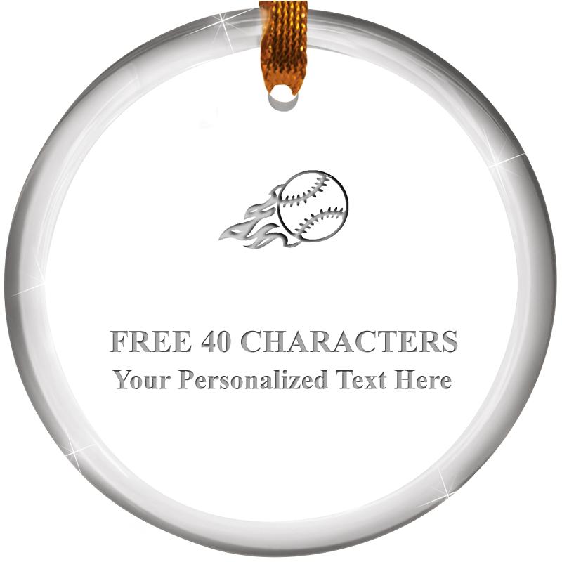 ROUND CRYSTAL ORNAMENT