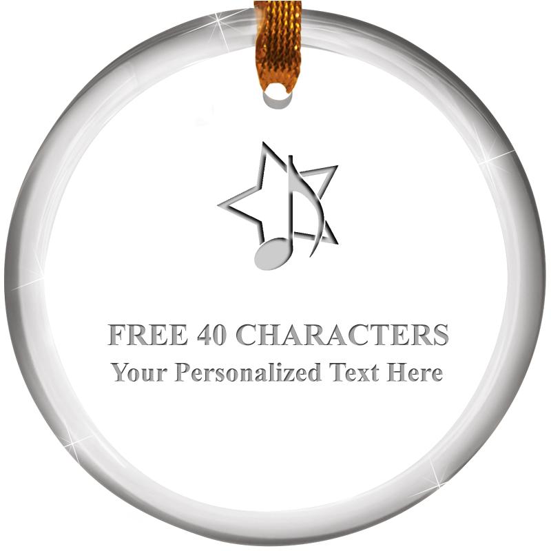 ROUND CRYSTAL ORNAMENT