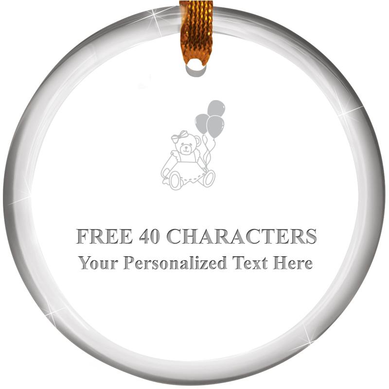 ROUND CRYSTAL ORNAMENT