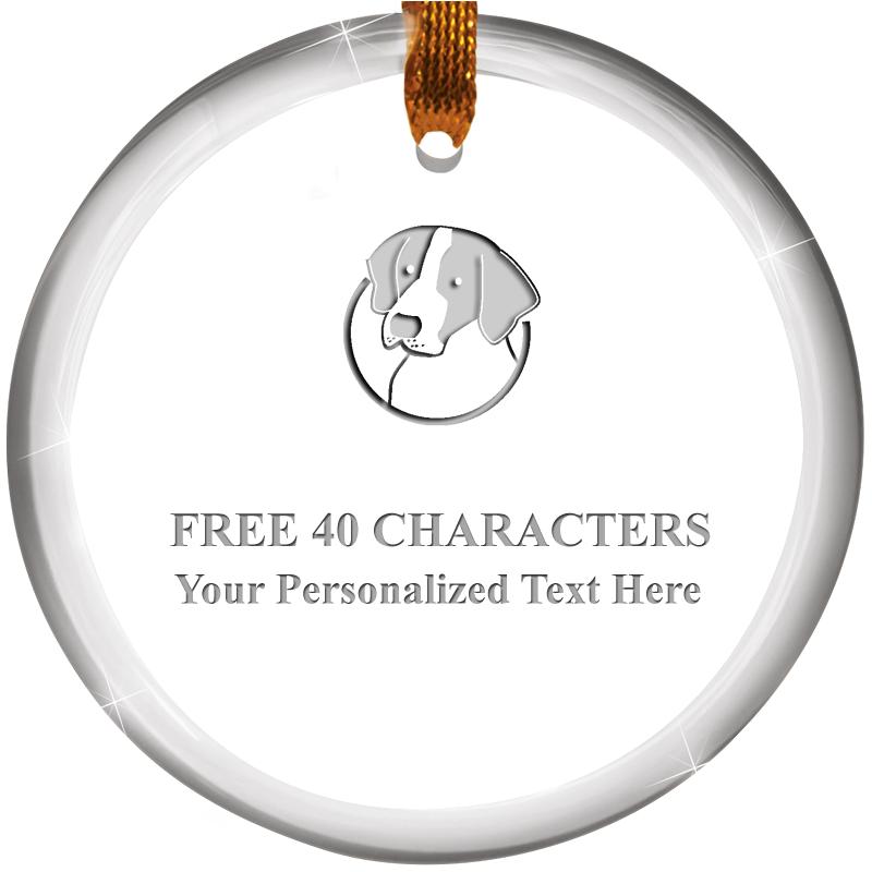 ROUND CRYSTAL ORNAMENT