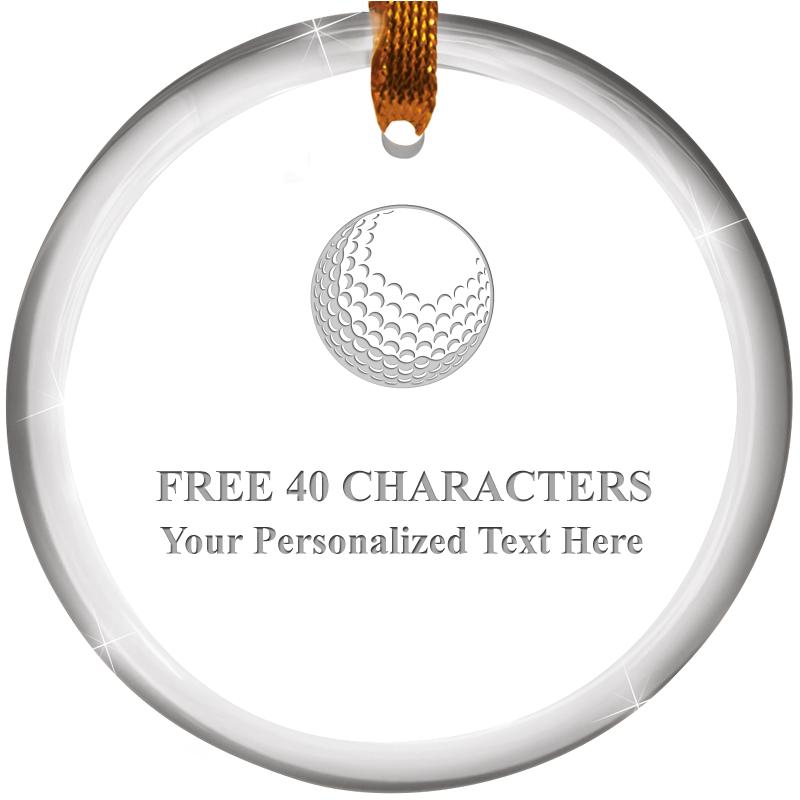 ROUND CRYSTAL ORNAMENT