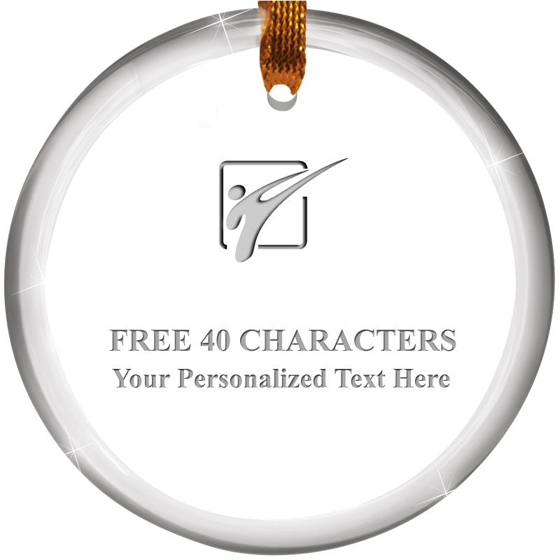 ROUND CRYSTAL ORNAMENT