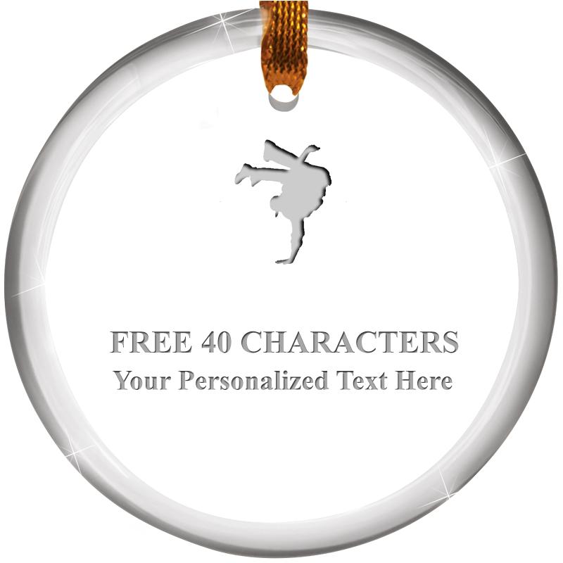 ROUND CRYSTAL ORNAMENT