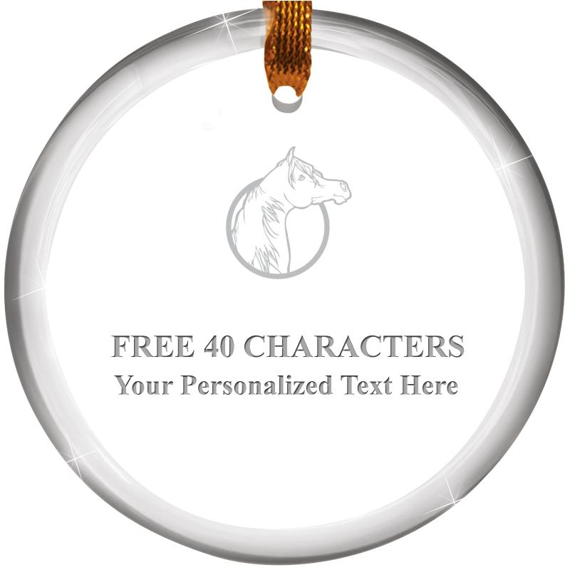 ROUND CRYSTAL ORNAMENT