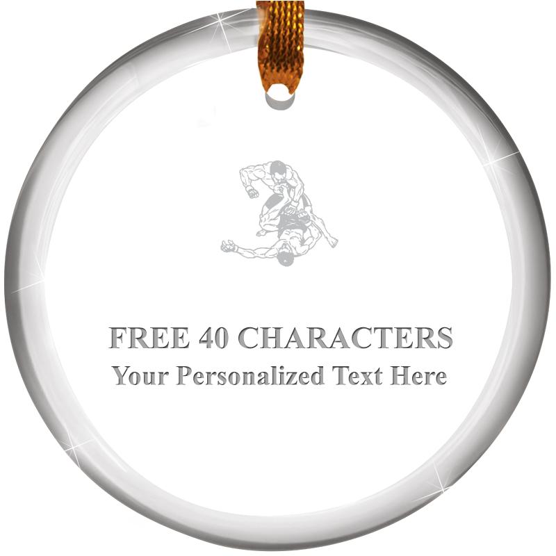 ROUND CRYSTAL ORNAMENT