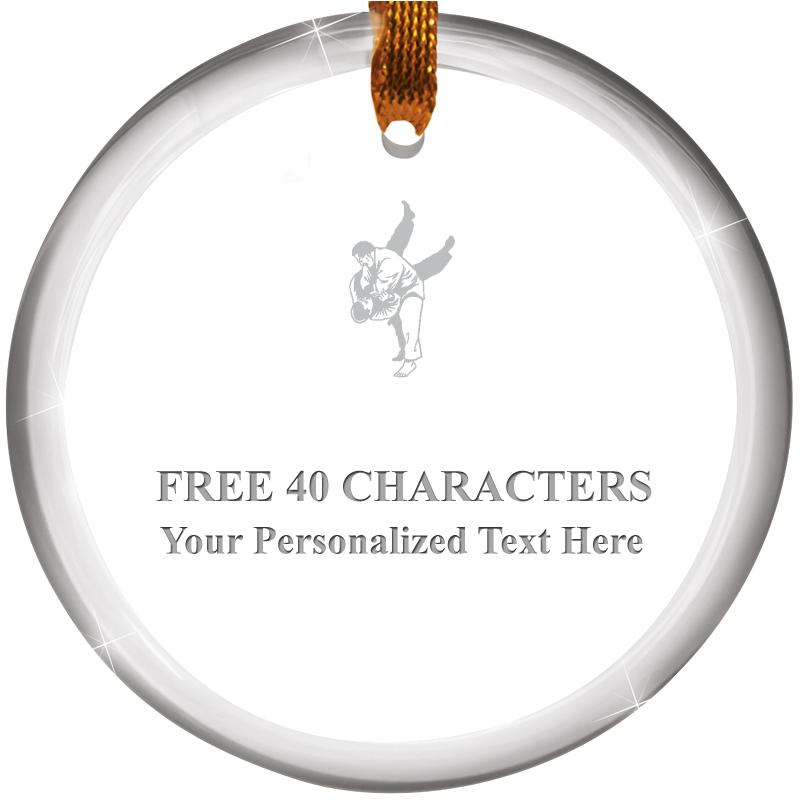 ROUND CRYSTAL ORNAMENT